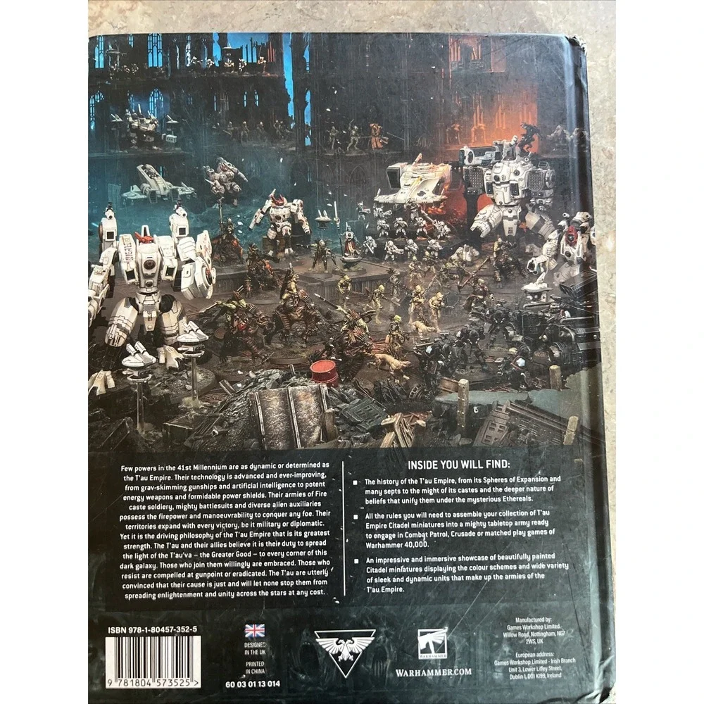 Codex: T'au Empire - Warhammer 40,000 Hardcover Sealed